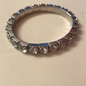 Diamond stretchy bracelet costume jewelry